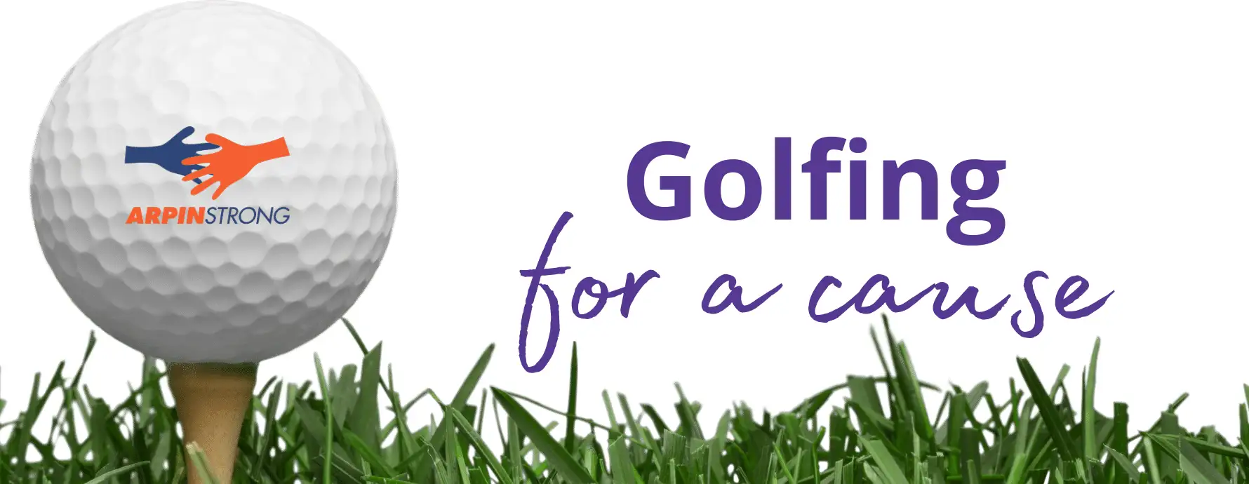 Golfing for a Cause banner background